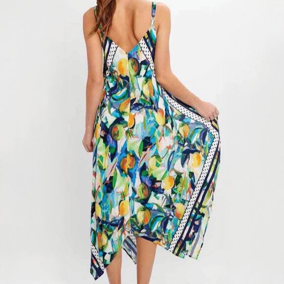 NWOT Simply Art Dolcezza: Orangerie 4 Corners Maxi Dress - Medium - Picture 3 of 15